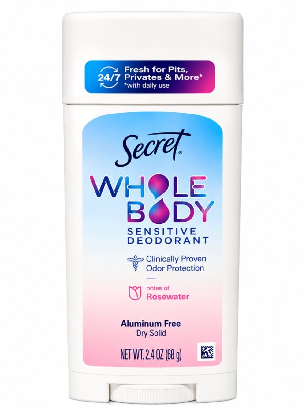 $6 When Bundled with $9+ Secret Whole Body Rosewater Deodorant